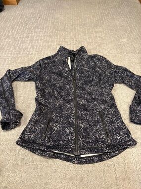 lululemon athletica Black Speckle Full-Zip Utility Jacket